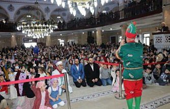 Of'ta çocuklar için tekne orucu etkinliği düzenlendi
