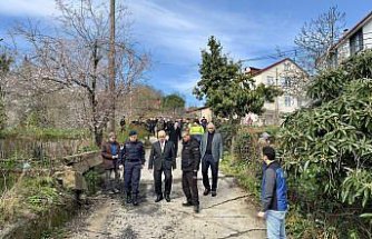 Ordu'da heyelan meydana gelen mahalledeki 3 ev tahliye edildi