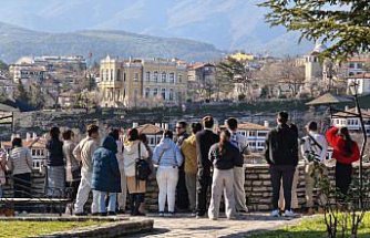 Safranbolu'da hafta sonu yoğunluğu