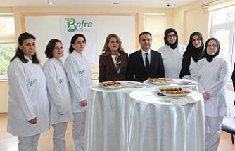 Bafra'da çölyak hastalarına uygun gıda sunacak kooperatif üretime başladı