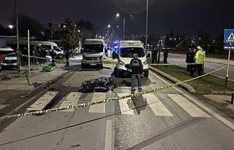Samsun'da minibüsle çarpışan motosikletteki 1 kişi öldü