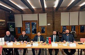 Samsun'da Yeşilay gönüllüleri iftar programında buluştu