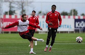 Samsunspor, Konyaspor maçının hazırlıklarını sürdürdü