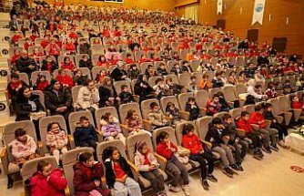 Taşköprü'de ilkokul öğrencilerine yönelik müzikal gösteri sunuldu