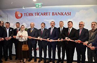 Ticaret Bakan Yardımcısı Ağar, Türk Ticaret Bankası Samsun Şubesi'nin açılışında konuştu:
