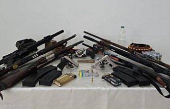 Tokat merkezli kaçak silah operasyonunda 11 zanlı yakalandı