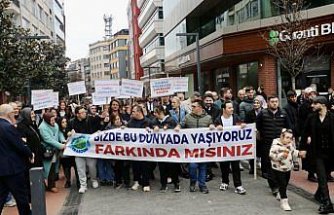 Trabzon'da Dünya Down Sendromu Farkındalık Günü dolayısıyla yürüyüş düzenlendi