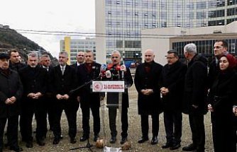 Ulaştırma ve Altyapı Bakanı Uraloğlu, Trabzon Şehir Hastanesi inşaatında incelemelerde bulundu: