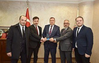 Uzungöl Turizmciler Derneği yöneticilerinden TTSO Başkanı Çelebi'ye ziyaret