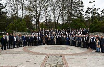 Vezirköprü'de bayramlaşma töreni düzenlendi