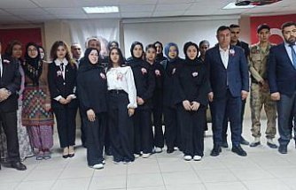 Yeşilyurt ilçesinde şehitler anıldı