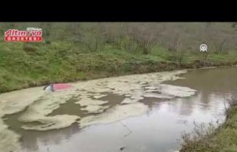 19 Mayıs'ta otomobilin sulama göletine devrilmesi sonucu 2 kişi yaralandı