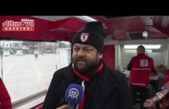 Kan bağışı yapanlara Samsunspor forması ve maç bileti hediye