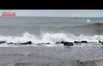 Samsun'da fırtına ve sağanak etkili oldu