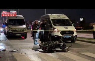Samsun'da minibüsle çarpışan motosikletteki 1 kişi öldü