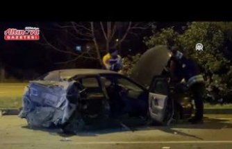 Samsun'da tırla çarpışan otomobildeki 2 kişi yaralandı