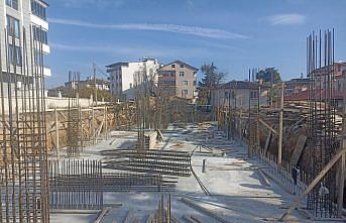Kavak'ta Orman İşletme Müdürlüğü binasının inşaatı devam ediyor