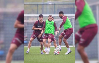 Trabzonspor, Samsunspor maçı hazırlıklarına başladı