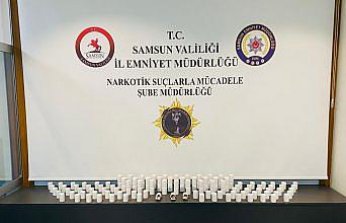 Samsun'da 14 binden fazla uyuşturucu hap ele geçirildi