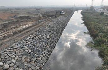 Samsun'da DSİ Yeni OSB'de ıslah ve drenaj çalışmasını sürdürüyor