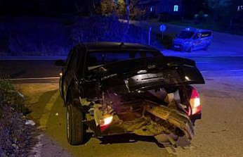 Samsun'da iki otomobilin çarpıştığı kazada 3 kişi yaralandı