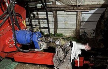 Samsun'da kolunu silaj makinesine kaptıran çocuk öldü