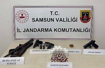 Samsun'da uyuşturucu operasyonunda 2 zanlı yakalandı