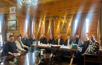 MHP Kavak İlçe Başkanı Candemir, Türk Eğitim-Sen yöneticileriyle bir araya geldi