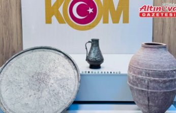 Samsun'da tarihi eser operasyonunda 2 zanlı yakalandı