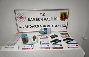Samsun'da uyuşturucu operasyonunda yakalanan zanlı tutuklandı