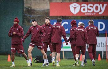 Trabzonspor, Fenerbahçe maçının hazırlıklarına başladı