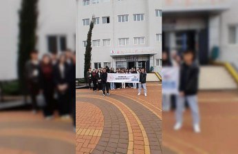 Asarcık'ta lise öğrencilerinden OMÜ'ye ziyaret