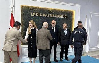 Ladik’te bayramlaşma programı düzenlendi