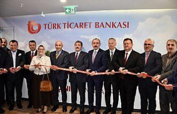 Ticaret Bakan Yardımcısı Ağar, Türk Ticaret Bankası Samsun Şubesi'nin açılışında konuştu: