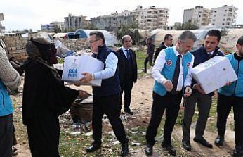 Trabzon Valisi Şahin ile Büyükşehir Belediye Başkanı Genç, Halep'te ziyaretlerde bulundu