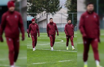 Trabzonspor'da Kayserispor maçının hazırlıkları sürüyor