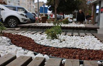 Vezirköprü Belediyesi peyzaj çalışmalarına devam ediyor