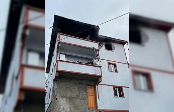 Alucra’da evde çıkan yangın maddi hasara yol açtı