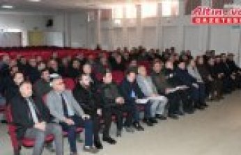 Alaçam'da aralık ayı muhtarlar toplantısı gerçekleştirildi