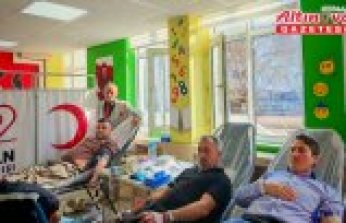 Alaçam'da iki günde 221 ünite kan toplandı