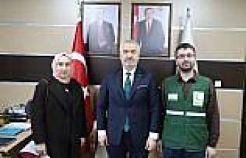 Yeşilay Samsun Şubesinden 19 Mayıs Belediye Başkanı Topaloğlu'na ziyaret