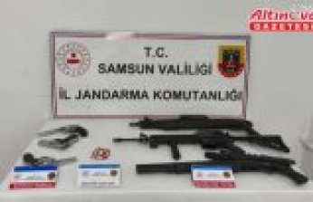 Samsun'da jandarma uyuşturucu ve kaçakçılık operasyonları düzenledi