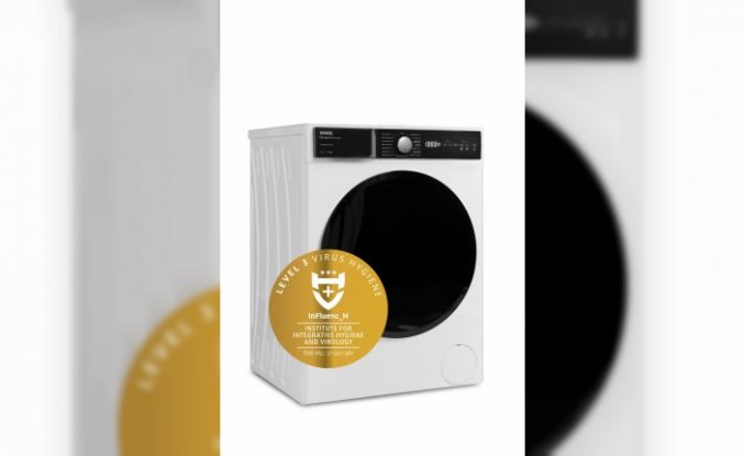 Vestel Günışığı çamaşır makinesine Almanya'dan altın sertifika