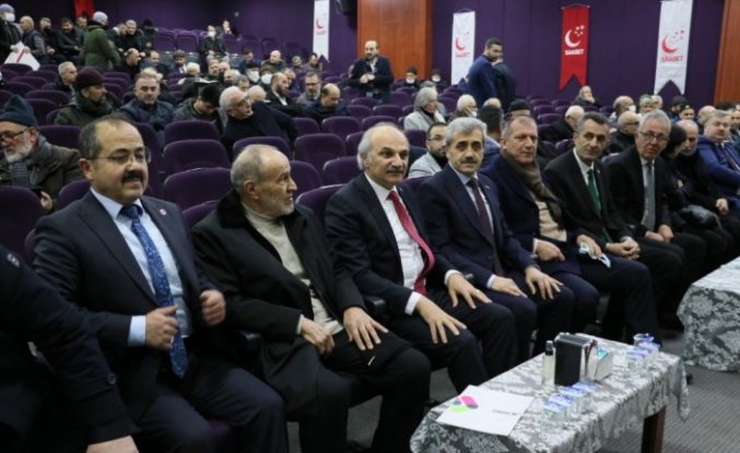 Saadet Partisi Sözcüsü Birol Aydın, Samsun'da konuştu: