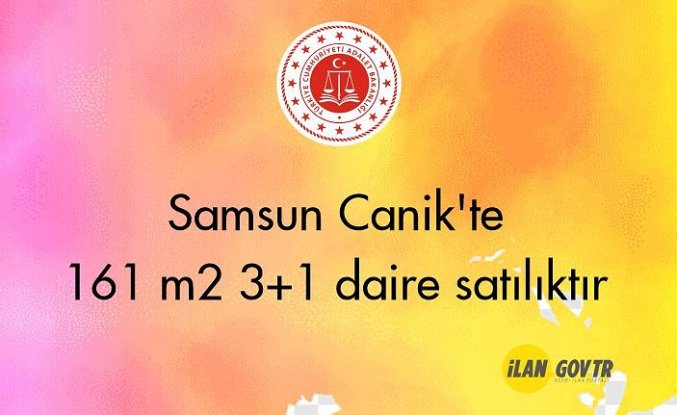 Samsun Canik'te 161 m² 3+1 daire icradan satılıktır