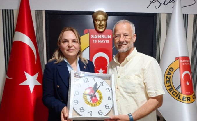CHP'li Hancıoğlu'ndan 19 Mayıs Gazeteciler Cemiyetine ziyaret