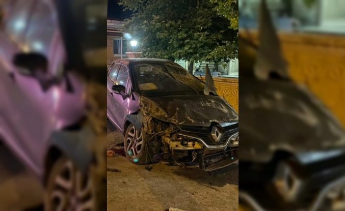 Samsun'da devrilen otomobilin sürücüsü hayatını kaybetti