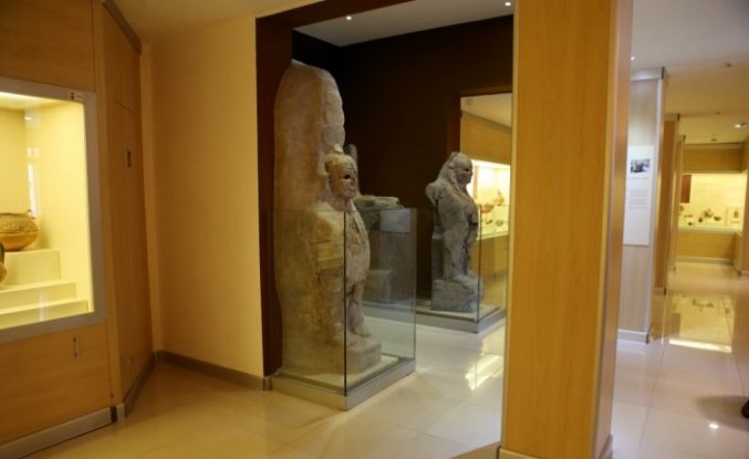 Almanya'dan iade edilen Boğazköy Sfenksi binlerce ziyaretçi ağırladı