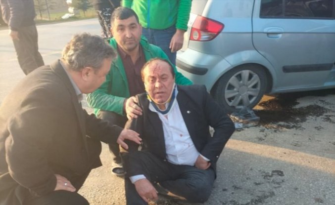 Samsun'da traktörle çarpışan otomobildeki 3 kişi yaralandı