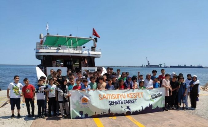 Alaçamlı öğrenciler “Samsun'u Keşfet Şehrini Farket Projesi“ne katıldı